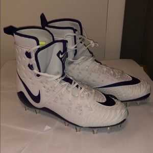 Nike Force Savage hightop cleats Size 12 NWT